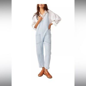 Free people high roller jumpsuit in whimsy xl